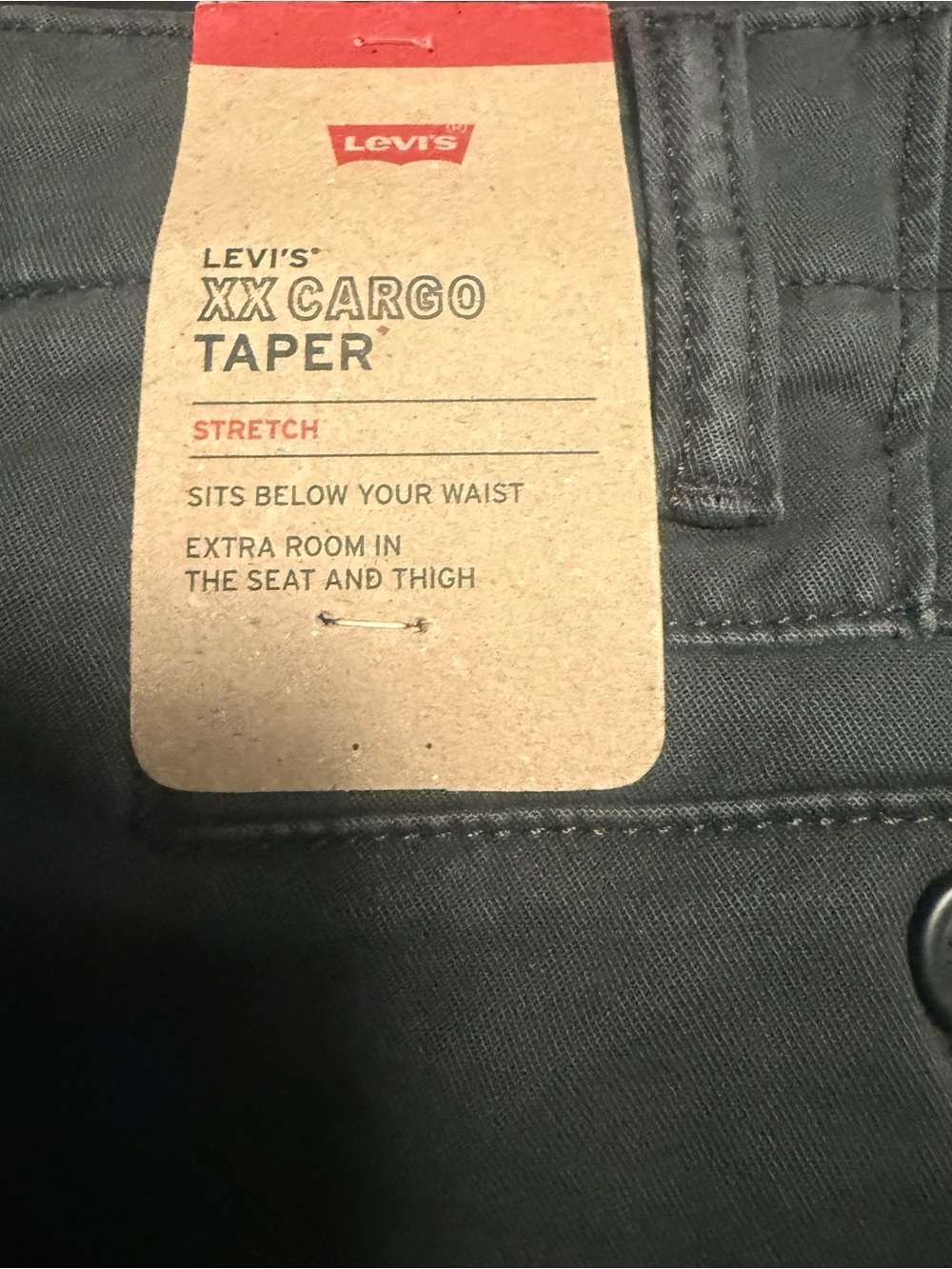 Levi's Gray XX Cargo Taper Men's Pants 42x32